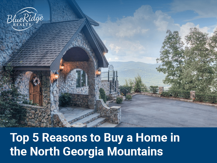 Buy a home in North Georgia Mountains