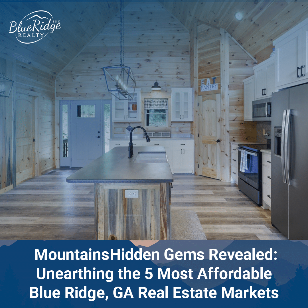 Hidden Gems Revealed Unearthing the 5 Most Affordable Blue Ridge, GA Real Estate Market